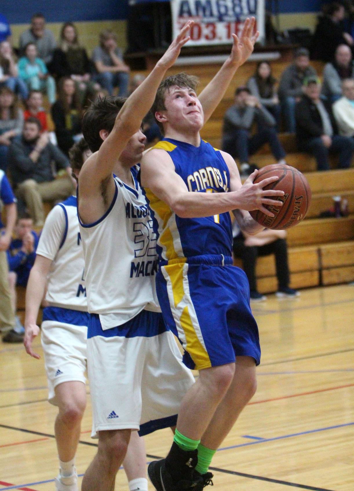 Cornell at McDonell boys basketball 2-27-18